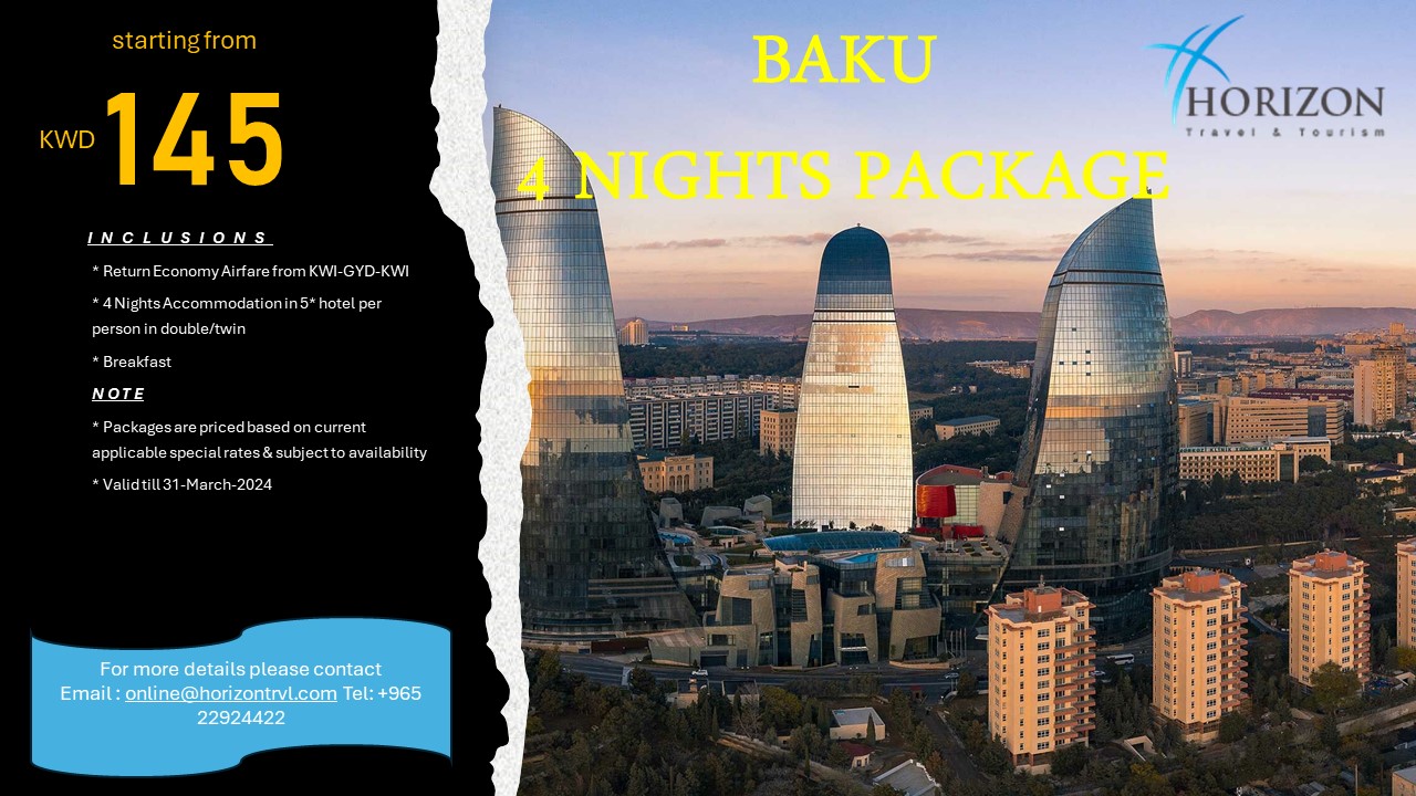 Baku 4 Nights Package